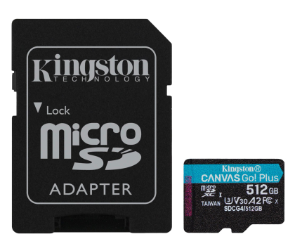 Karta pamięci KINGSTON MicroSD 512GB 200MB/s SDCG4/512GB